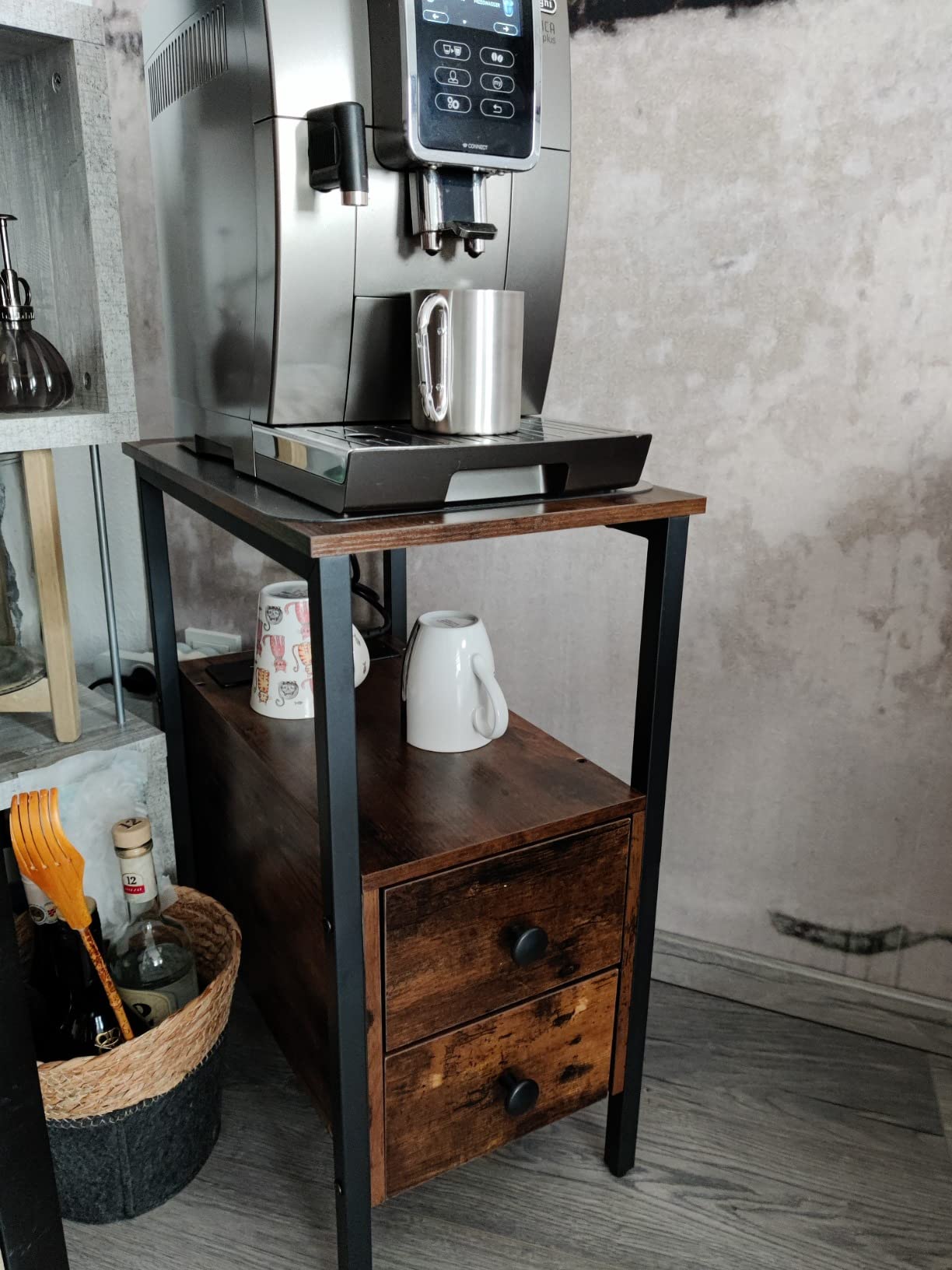 EBF542BZ01 End Table with Charging Station and Two Drawers photo review