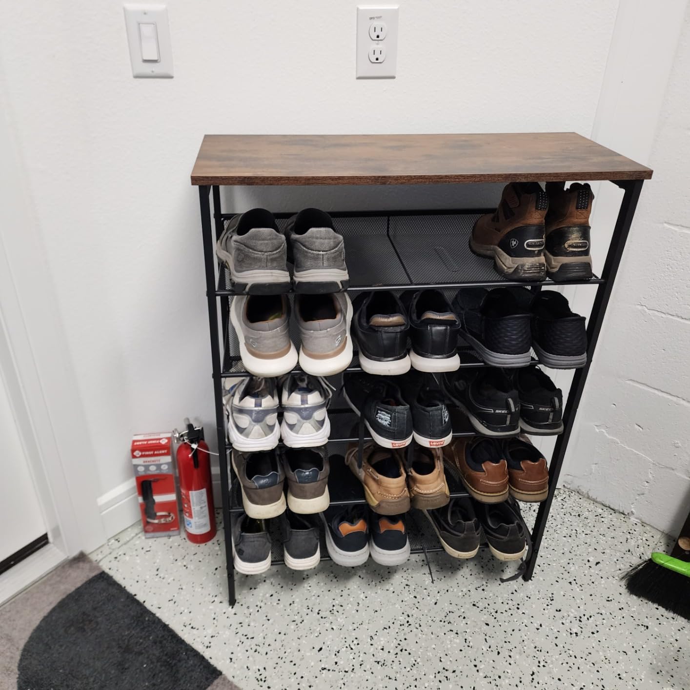 BF14XJ01 Shoe Rack for Closet Floor photo review
