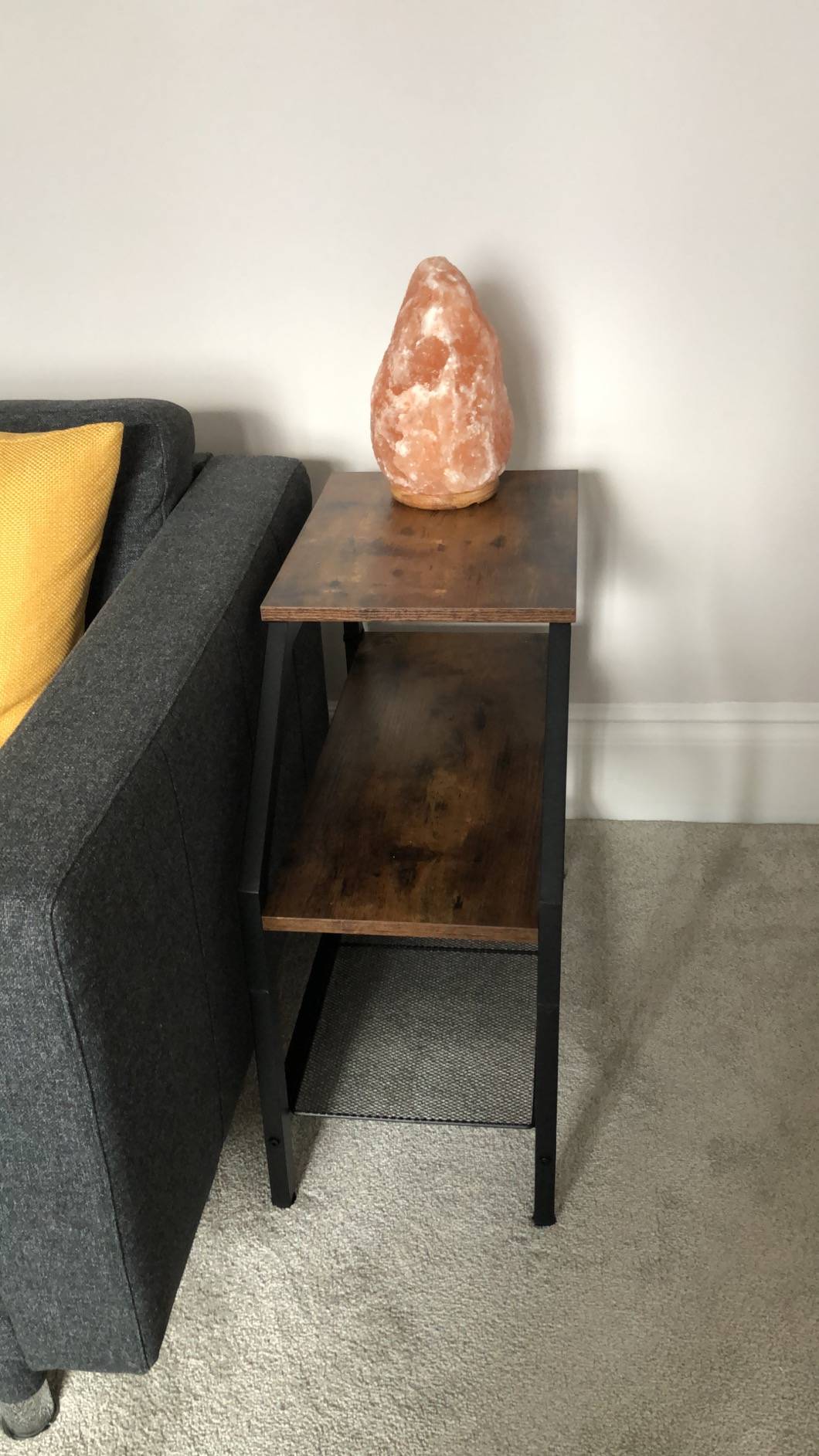 BF60BZ01 Brown 3 Tier Narrow Side Table photo review