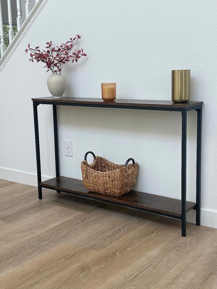 BF20XG01G1 2 Tier Narrow Console Table photo review