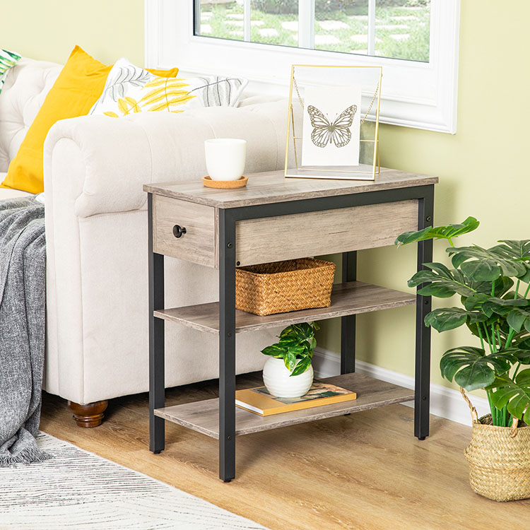 Side Table with 1 Drawer