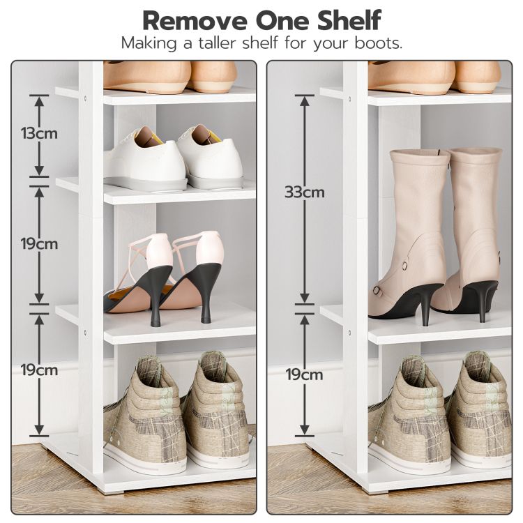 How to Build A Wooden Vertical Shoe Rack